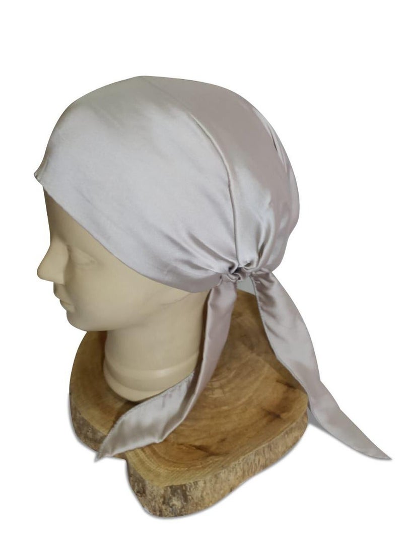 HERS 100% Satin Hairband – Protective Hair Accessory for Curls and Natural Hairstyles, Reduces Friction and Hair Damage, Ideal for Sleeping or Wearing Under Headgear - Image 2